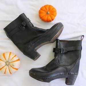 Vintage Swedish Clog Booties